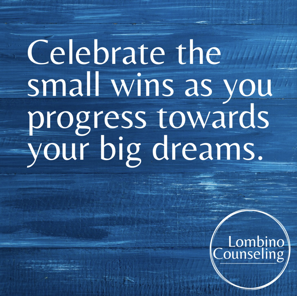 Celebrate every step towards achieving your goals. Rich Lombino, Therapist & Lawyer. Support for stress, anxiety, depression, alcohol, couples, career and more. Call (302) 273-0700.
